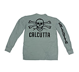 Image of Calcutta Original Logo Long Sleeve T-Shirt w/Pocket - Men's