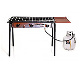 Image of Camp Chef Big Gas Grill Three-Burner Stove With Bb90L 16inX24in Grill Box
