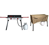 Image of Camp Chef Big Gas Grill Three-Burner Stove With Bb90L 16inX24in Grill Box