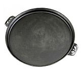 Camp Chef 14in True Seasoned Cast Iron Pizza Pan, Black, CIPZ14