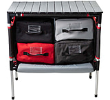Camp Chef Mountain Series Sherpa Camp Table &amp; Organizer, Red, MSTAB
