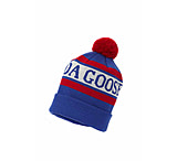 Image of Canada Goose Logo Pom Toque - Men's-Graphite/Black