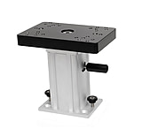 Image of Cannon Downriggers 6in Aluminum Swivel Base Pedestal Mount 1904033