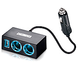 Image of Car and Driver Multi-Port Power Adapter