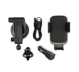 Image of Car and Driver Wireless Charging Kit w/ Auto-Adjusting Mount