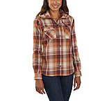 Image of Carhartt Beartooth Hooded Flannel Shirt - Women's