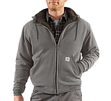 Image of Carhartt Collinston Brushed Fleece Sherpa Lined Sweatshirt for Mens