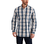 Image of Carhartt Essential Plaid Button Down Long Sleeve Shirt for Mens