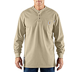 Image of Carhartt Flame-Resistant Force Cotton Long Sleeve Henley - Men's