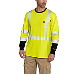 Image of Carhartt Flame-Resistant High Vis Force Long Sleeve T-Shirt - Men's