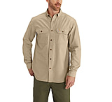 Image of Carhartt Fort Solid Long Sleeve Shirt for Mens