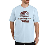 Image of Carhartt Heavyweight Short-Sleeve Logo Graphic T-Shirt - Men's