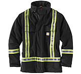 Image of Carhartt HV Striped Duck Traditional Coat