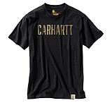 Image of Carhartt Maddock Graphic Camo Block Logo Short Sleeve T-shirt - Men's