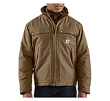 Image of Carhartt Quick Duck Woodward Traditional Jacket - Men's-Black-Small