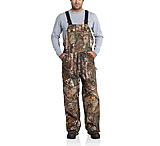 Image of Carhartt Quilt Lined Camo Bib Overalls - Men's