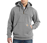 Image of Carhartt Rain Defender Paxton Heavyweight Hooded Zip Mock Sweatshirt for Mens