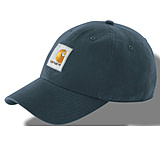 Image of Carhartt Signature Canvas Workflex Cap - Men's-Blue Stone-Large