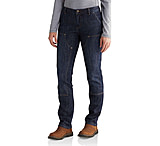 Image of Carhartt Slim Fit Layton Double Front Straight Leg Jeans - Women's