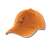 Image of Carhartt WorkFlex Classic Logo Cap-Poppy Orange-L/XL