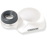Image of Carson DualView 3x Stand Magnifier Loupe with 12x Focusing Loupe DV-30