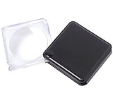 Image of Carson MagniFlip 3x Flip-Open Pocket Magnifier Loupe with Built-in Case