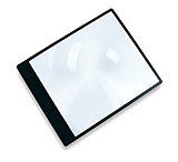 Image of Carson MagniSheet 2x Full Size Page 10.75 in x 8.25 in Big Magnifier Loupe/ Large Loupe DM-11
