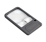 Carson Pocket Magnifier Loupe w/ LED Light, Gray PM-33