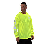 Image of Caterpillar Hi-Vis UDF Hooded Banner L/S Tee - Men's