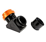 Celestron Dielectric Star Diagonal, 2in w/ Twist-Lock, Black/Orange, 93573
