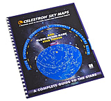 Celestron Sky Maps Chart - Illustrated Star Map Atlas / Deep Sky objects Reference Guide 93722