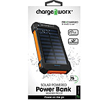 Image of Chargeworx 10000mAh Solar Powered Power Bank