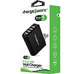 Image of Chargeworx 4 USB Ports Wall Charger