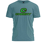 Image of Cheeky Fishing Green Logo T-Shirt - Men's
