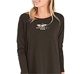 Image of Christensen Arms Camo Ram Wordmark LS Tee - Womens