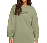 Image of Christensen Arms Ram Skull Crew Sweatshirt - Womens