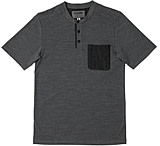 Image of Chrome Industries Short Sleeve Merino Henley T-Shirts - Men's
