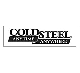 Image of Cold Steel Bumper Sticker Black Letters On White Ground 50ea