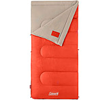 Image of Coleman Sleeping Bag Oak Point 30 Degree Big &amp; Tall Orange