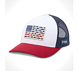 Image of Columbia PFG Fish Flag Mesh Snap Back