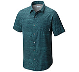 Image of Columbia Pilsner Peak Print Mens Short Sleeve Shirt - Mens
