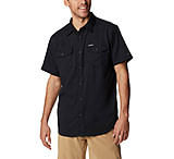 Columbia Utilizer II Solid Short Sleeve Shirt - Mens, Black, Large, 1577761011BLACKL