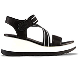 Image of Cougar Hibiscus Leather Wedge Woman's Sandals