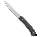 Image of CRKT Folts Biwa Fixed Blade Knife Black Resin Infused Fiber 3 Satin 1DDC3CAD