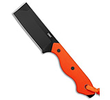 Image of CRKT Razel Fixed Blade Knife Orange G-10 3 Black Oxide D2 D26E6CBE