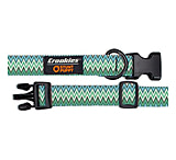 Image of Croakies Dog Collar, Medium, Ziggy Seagrass