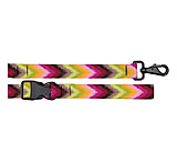 Image of Croakies Dog Leash, Large, Chevron Limefest