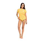 Image of Body Glove In Motion Short Sleeve Rashguard - Canary 18081B99