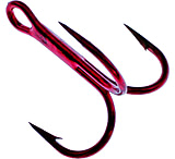 Image of Daiichi Treble Hook, Standard Point, Round Bend, Light Wire, Ringed Eye, Xwelds
