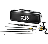 Image of Daiwa Carbon Case Travel Pack w/Spinning Combo